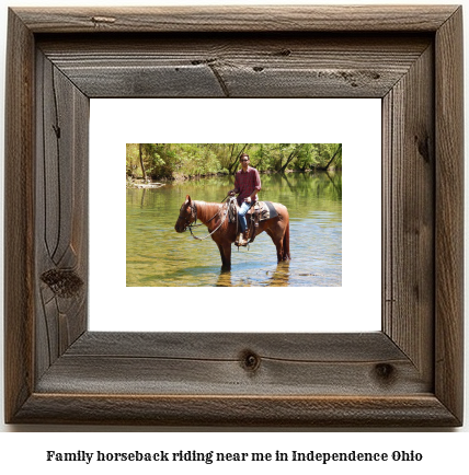 family horseback riding near me in Independence, Ohio